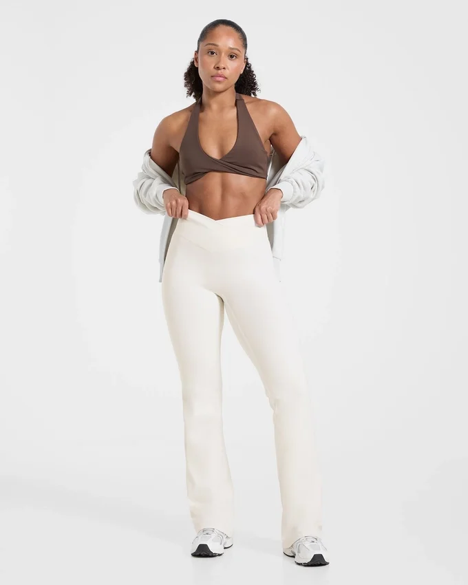 Sculpt Wrap Leggings mit ausgestelltem Bein