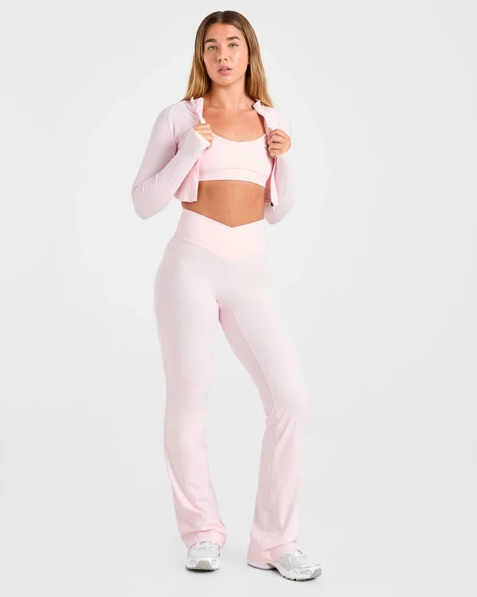 Sculpt Wrap Leggings mit ausgestelltem Bein