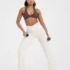 Sculpt Wrap Leggings mit ausgestelltem Bein