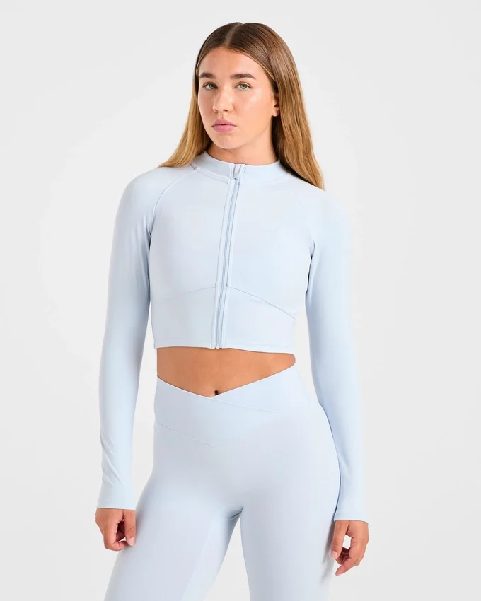 Sculpt Wrap Zip-Up-Jacke