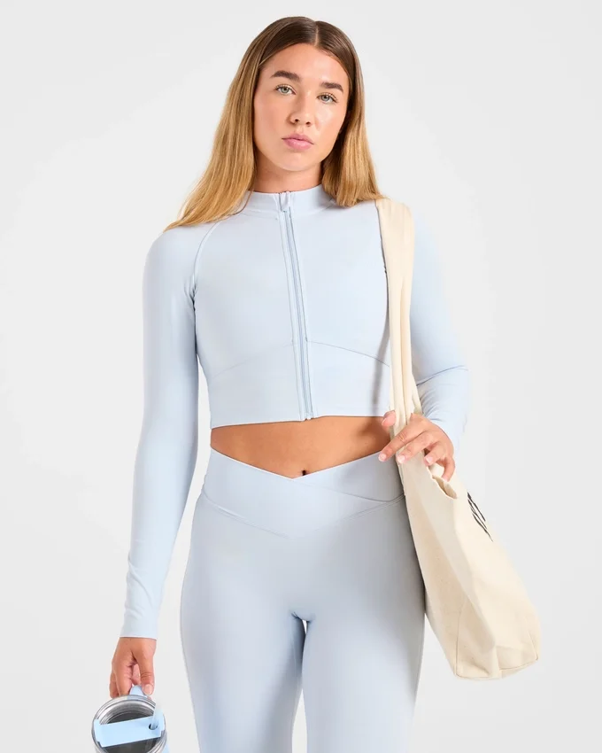 Sculpt Wrap Zip-Up-Jacke