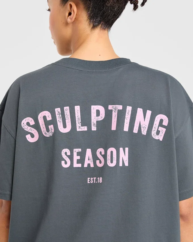 Sculpting Season Oversize-T-Shirt