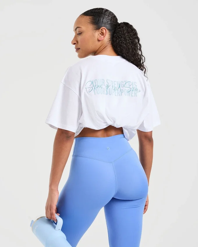 „Show Up“ Oversize-T-Shirt