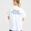 „Show Yourself Kindness“ Oversize-T-Shirt
