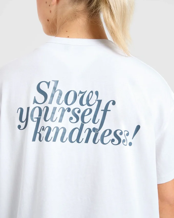 „Show Yourself Kindness“ Oversize-T-Shirt