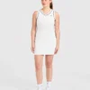 Signature-Kleid mit V-Ausschnitt