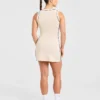 Signature-Kleid mit V-Ausschnitt