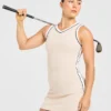Signature-Kleid mit V-Ausschnitt