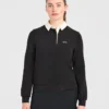 Signature-Polo mit langen Ärmeln