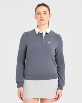 Signature-Polo mit langen Ärmeln