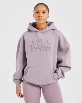 Sport Outline Oversize-Hoodie