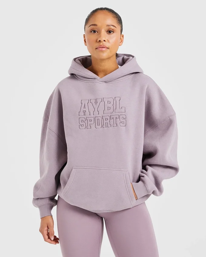 Sport Outline Oversize-Hoodie