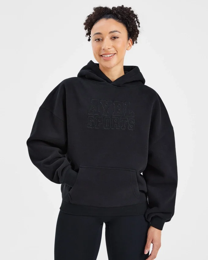 Sport Outline Oversize-Hoodie