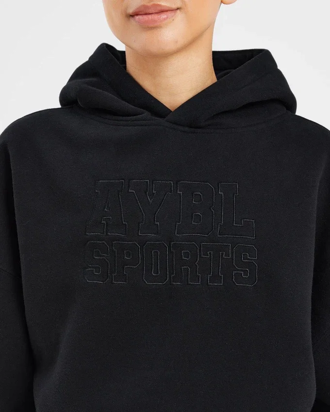 Sport Outline Oversize-Hoodie