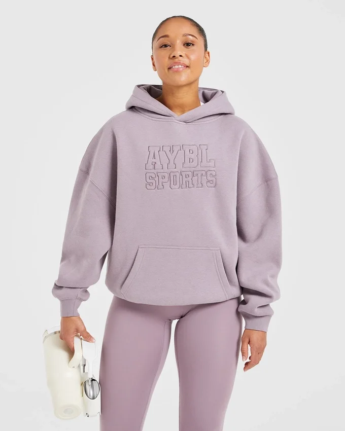 Sport Outline Oversize-Hoodie