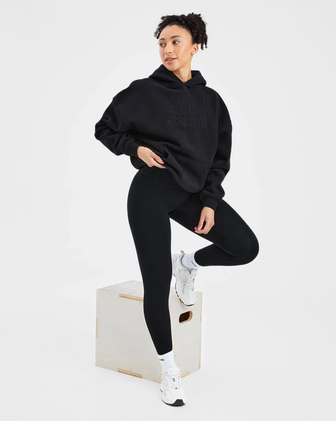 Sport Outline Oversize-Hoodie