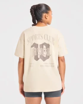 Sports Club Gothic Oversize-T-Shirt