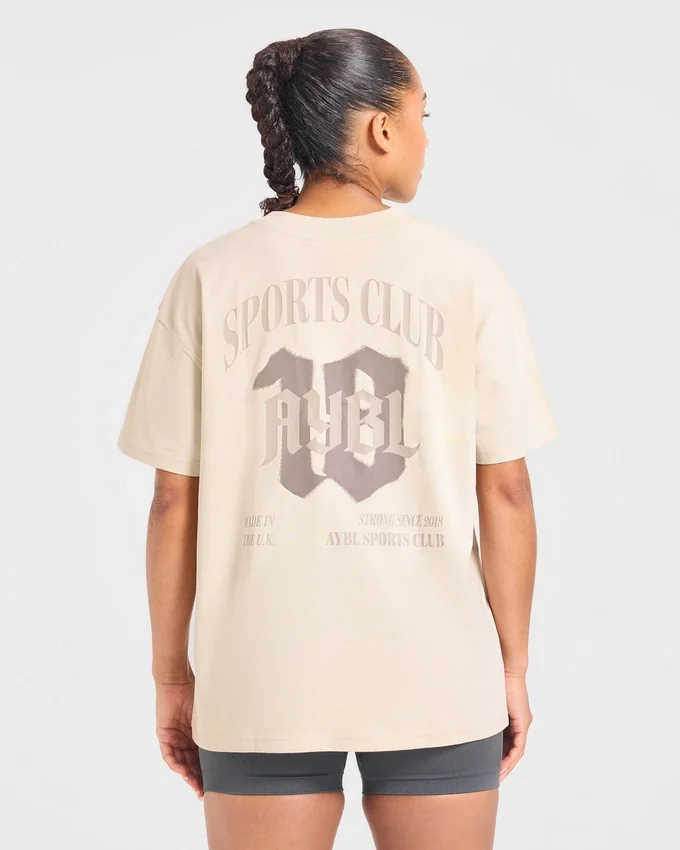 Sports Club Gothic Oversize-T-Shirt