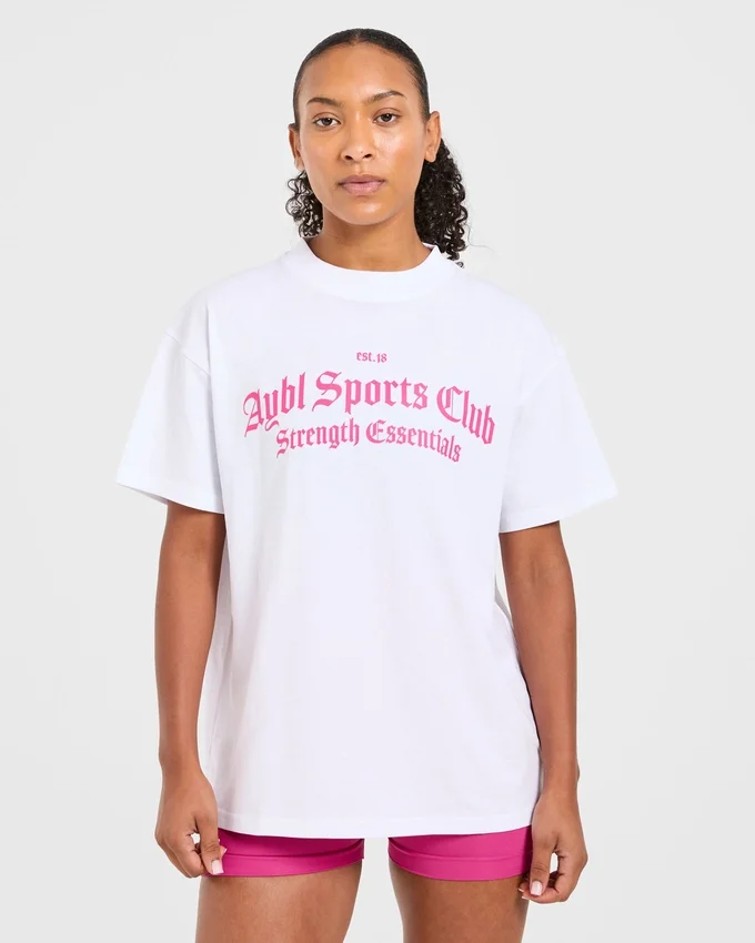 Sports Club Gothic Oversize-T-Shirt