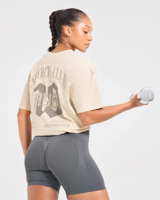 Sports Club Gothic Oversize-T-Shirt