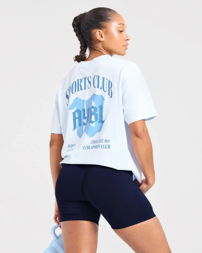 Sports Club Gothic Oversize-T-Shirt