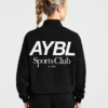 Sports Club Oversized-Pullover mit 1/4-Reißverschluss