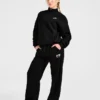 Sports Club Oversized-Pullover mit 1/4-Reißverschluss
