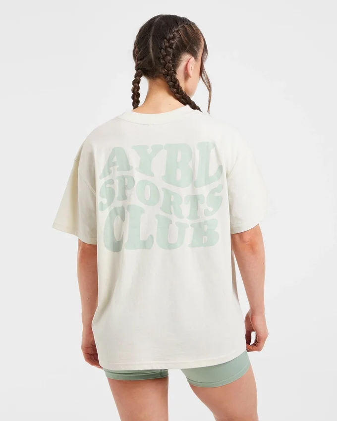 Sports Club Wavy Oversized-T-Shirt