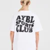 Sports Club Wavy Oversized-T-Shirt