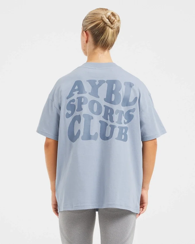 Sports Club Wavy Oversized-T-Shirt