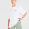 Sports Club Wavy Oversized-T-Shirt