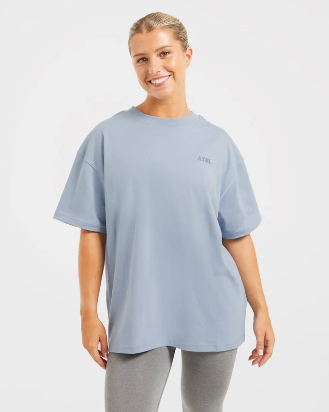 Sports Club Wavy Oversized-T-Shirt