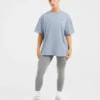 Sports Club Wavy Oversized-T-Shirt