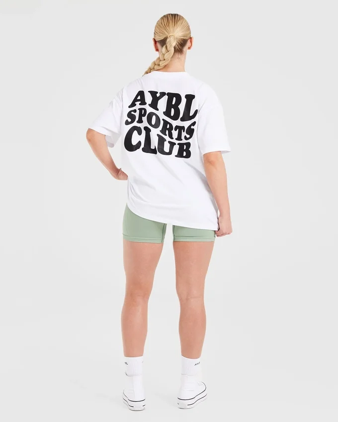 Sports Club Wavy Oversized-T-Shirt