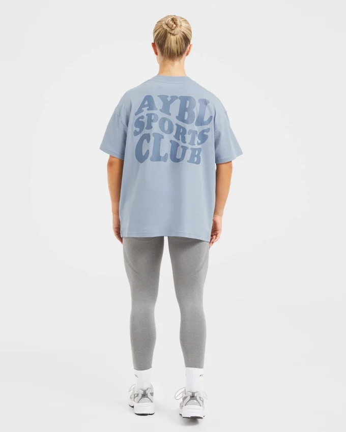 Sports Club Wavy Oversized-T-Shirt