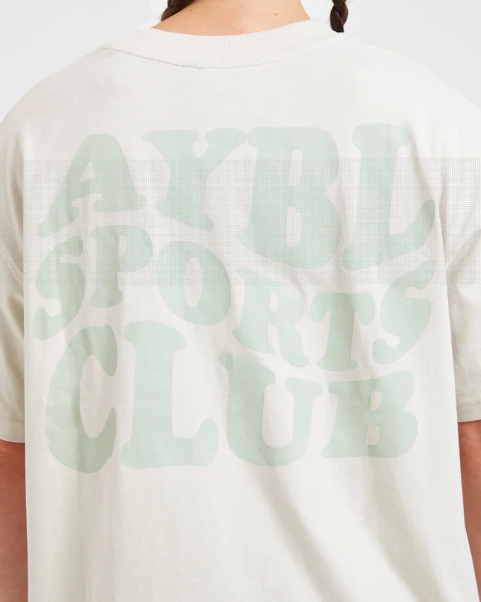 Sports Club Wavy Oversized-T-Shirt