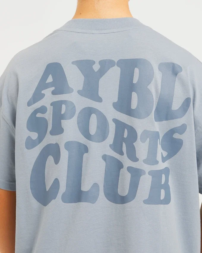 Sports Club Wavy Oversized-T-Shirt