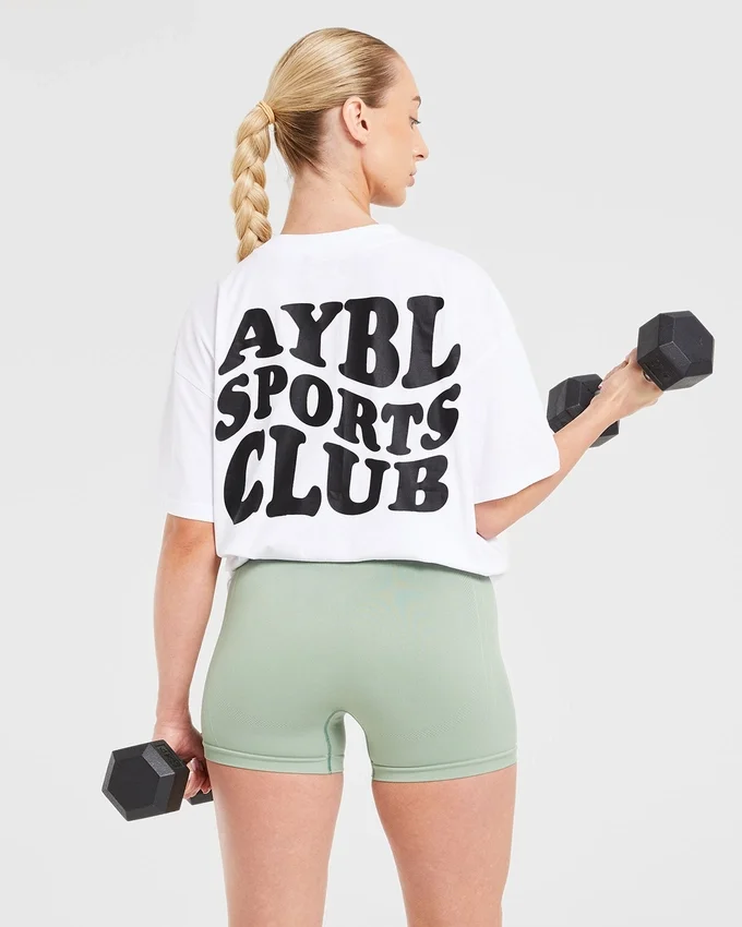 Sports Club Wavy Oversized-T-Shirt