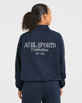 Sports Collective Oversized-Pullover mit 1/4-Reißverschluss