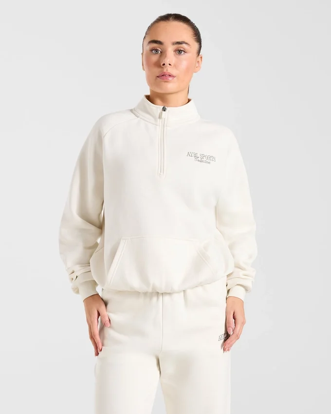 Sports Collective Oversized-Pullover mit 1/4-Reißverschluss