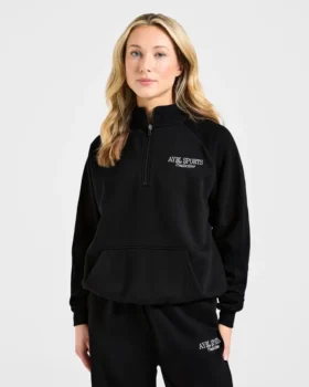 Sports Collective Oversized-Pullover mit 1/4-Reißverschluss