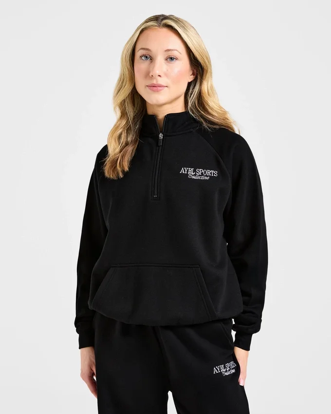 Sports Collective Oversized-Pullover mit 1/4-Reißverschluss