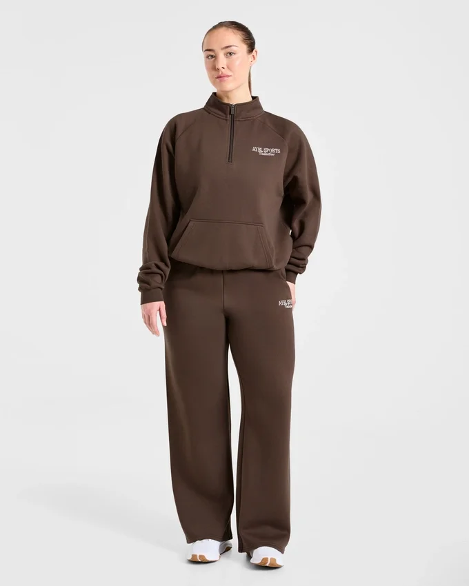 Sports Collective Oversized-Pullover mit 1/4-Reißverschluss