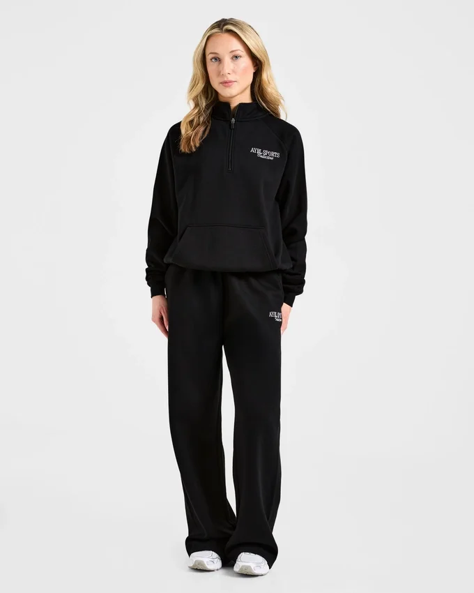 Sports Collective Oversized-Pullover mit 1/4-Reißverschluss