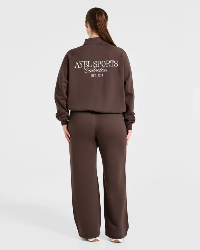 Sports Collective Oversized-Pullover mit 1/4-Reißverschluss