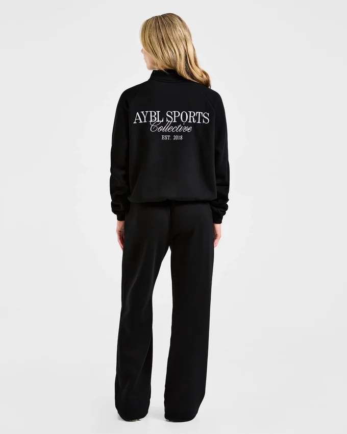 Sports Collective Oversized-Pullover mit 1/4-Reißverschluss