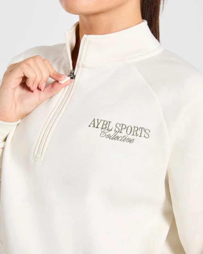 Sports Collective Oversized-Pullover mit 1/4-Reißverschluss