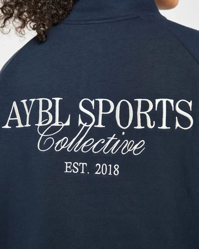 Sports Collective Oversized-Pullover mit 1/4-Reißverschluss