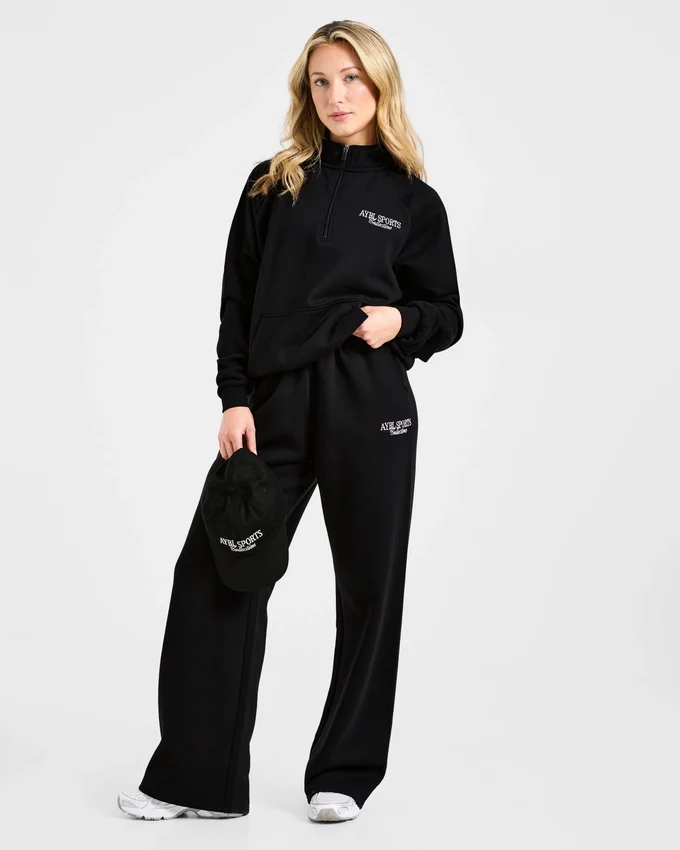 Sports Collective Oversized-Pullover mit 1/4-Reißverschluss