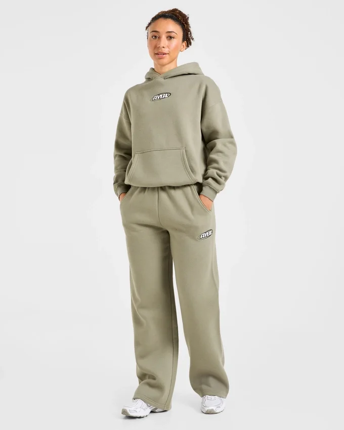 Sports Essentials Oversized-Jogginghose mit geradem Bein